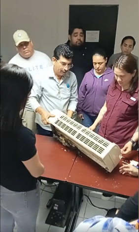 Promueve CETE Victoria la capacitación de su personal técnico con curso de mantenimiento de climas.